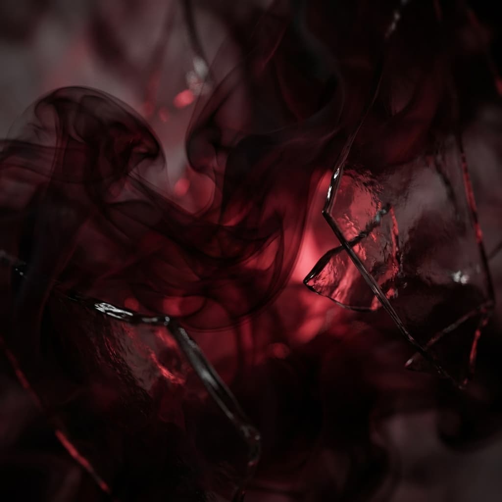 Smooth dark red gradient background